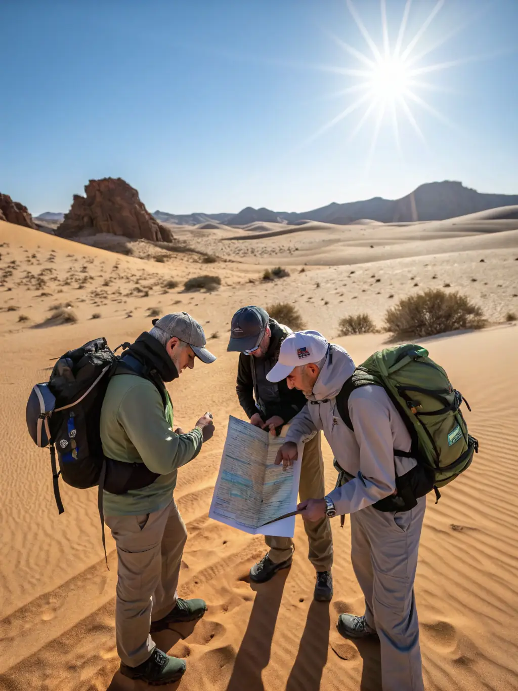 Participants using maps and compasses during an orienteering event in a wooded area near Chierry, France, emphasizing teamwork and navigation skills.